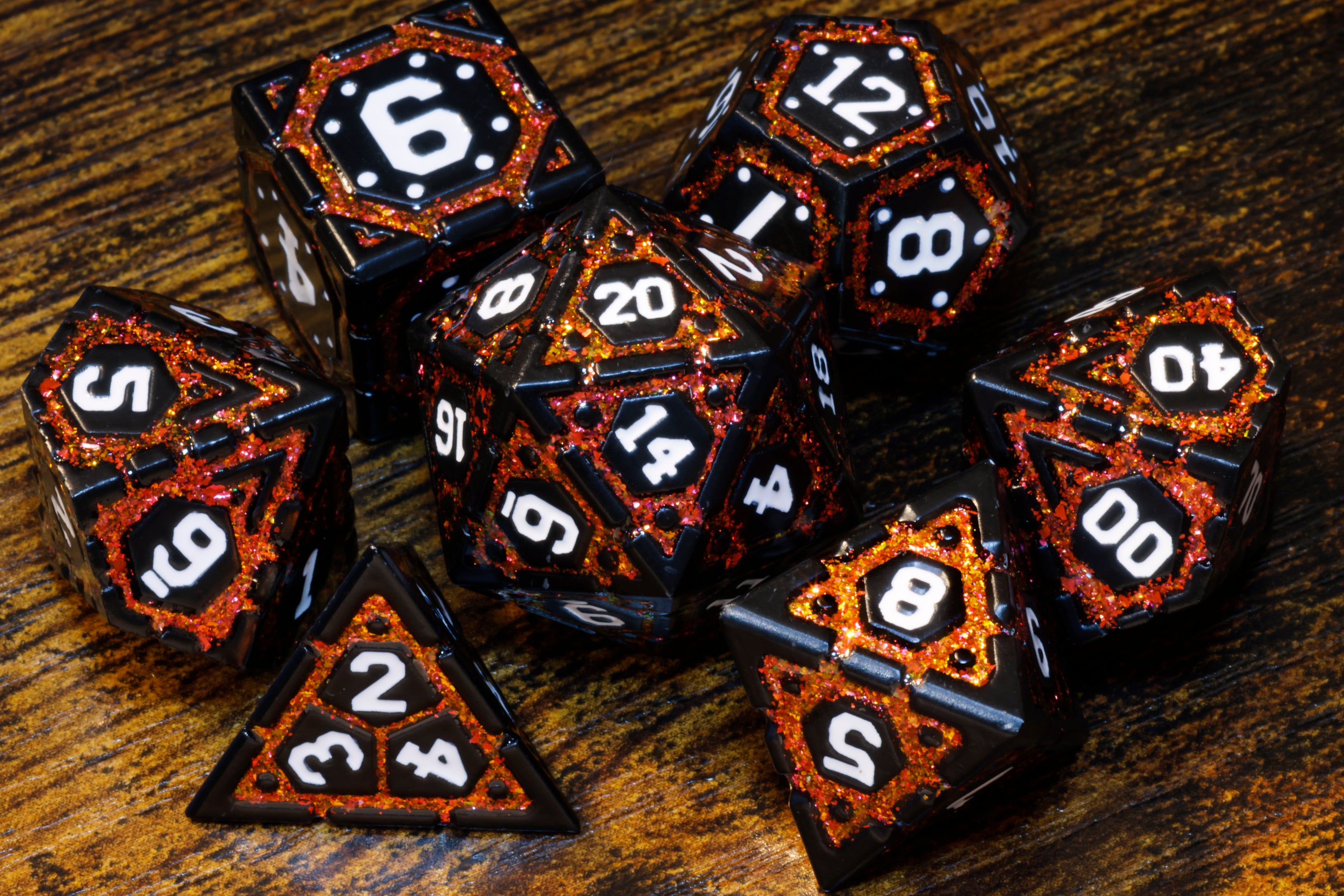 Inferno Vault dice set