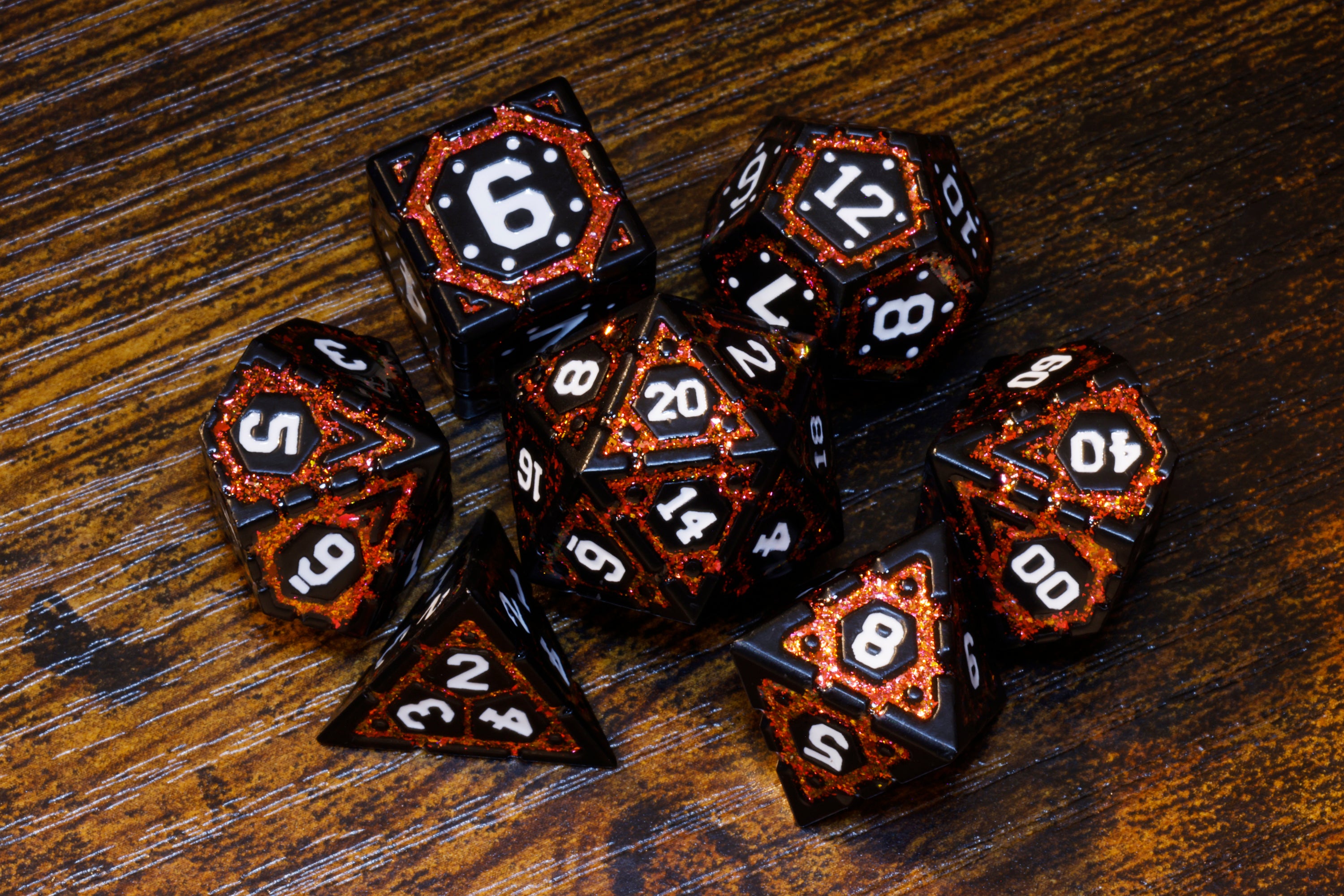 Inferno Vault dice set